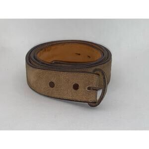 Nocona Men's Leather Belt Size 38 R265 No Buckle Western Cowboy 42" Long Brown